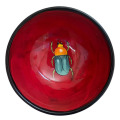 Dessert Bowl with a Scarab Beetle on Cherry Cherry